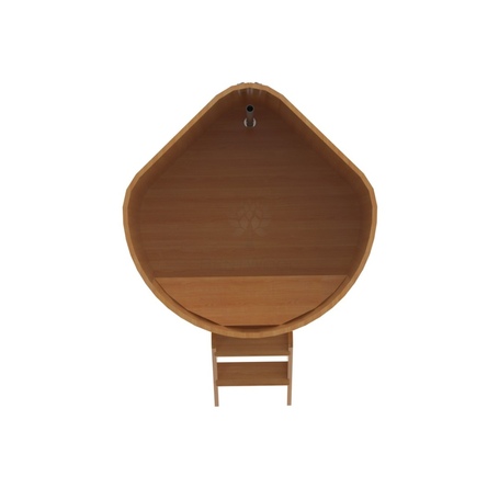BentWood угловая из лиственницы (1,19х1,19 м.), h=1 м. Натуральная Премиум купель фото  фото - 5
