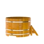 Купель BentWood круглая из лиственницы (D=1,50 м.), h=1 м. Натуральная Рустик для бани фото - 3 BentWood круглая из лиственницы (D=1,50 м.), h=1 м. Натуральная Рустик купель фото фото - 3