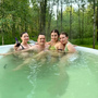 Купель Polar Spa ELITE 200 круглая с интегрированной печью для 2-4 человек (термососна светлая) фото  фото - 13