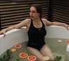 Купель Polar Spa ELITE 200 круглая с интегрированной печью для 2-4 человек (термососна светлая) фото  фото - 6